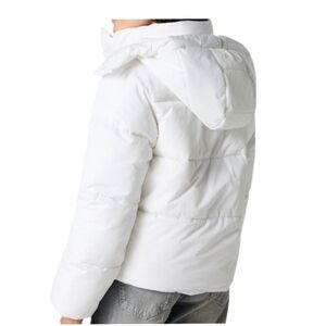 Puffer jacket size M, White, never used, NEW